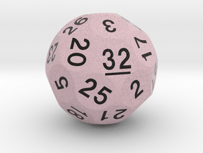 d32 Sphere Dice "Doubling Dynamo" in Standard High Definition Full Color