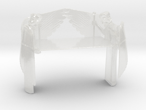 Mercy Seat for Ark of the Covenant in Clear Ultra Fine Detail Plastic