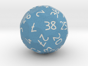 d38 Sphere Dice (Gravity Falls) in Standard High Definition Full Color