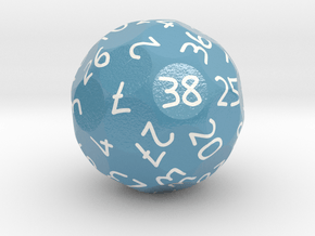 d38 Sphere Dice (Gravity Falls) in Smooth Full Color Nylon 12 (MJF)