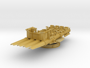 1/72 DKM Quadruple 533 mm Torpedo Tubes in Tan Fine Detail Plastic