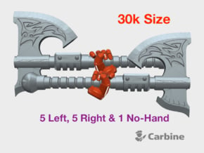 11x Energy Axe: Carbine (30k Size) in Tan Fine Detail Plastic