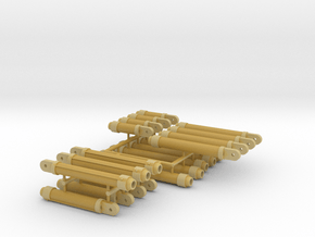 1/50th Hydraulic Cylinder Assortment in Tan Fine Detail Plastic