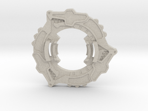 Beyblade Trygator-2 | Plastic Gen Attack Ring in Natural Sandstone