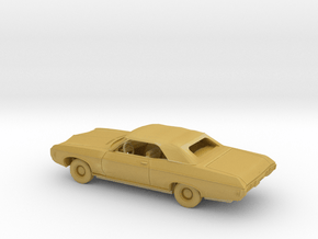 1/87 1969 Chevrolet Impala Closed Convertible Kit in Tan Fine Detail Plastic