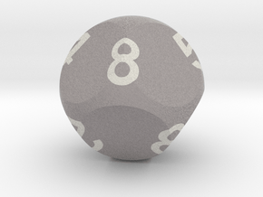 d8 Sphere Dice "Octavia" in Standard High Definition Full Color