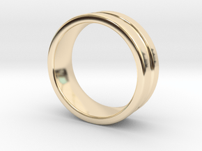 Channel Ring in 14K Yellow Gold: 6 / 51.5
