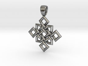 Double Knot in Polished Silver