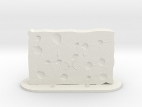 Spongy in White Natural Versatile Plastic