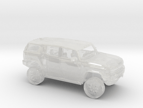 1/160 2021-Present GMC Hummer EV SUV Kit in Clear Ultra Fine Detail Plastic