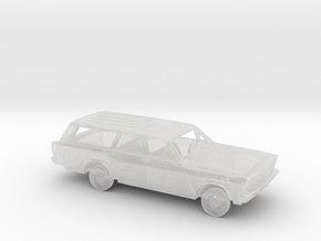1/160 1966 Ford Country Wagon Kit in Clear Ultra Fine Detail Plastic