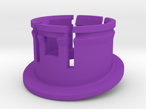 FZX seat lock cover in Purple Smooth Versatile Plastic