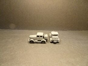 1/144 Hanomag SS100 set of 2 Wehrmacht in White Natural Versatile Plastic: 1:144
