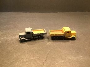 1/144 Bussing Eilschlepper  Kipper Dumper in White Natural Versatile Plastic