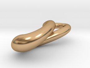 Infinity in Polished Bronze: Medium