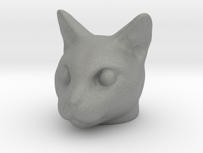 Cat Head in Gray PA12