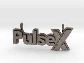 PulseX  in Polished Bronzed-Silver Steel
