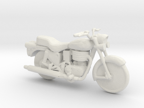 Printle Thing Motorbike Bullet 500 - 1/24 in White Natural Versatile Plastic