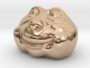 Dick, the Head in 9K Rose Gold : Small