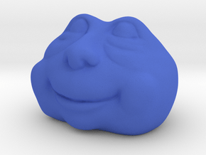 Dick, the Head in Blue Smooth Versatile Plastic: Small