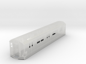 N Scale R33 New York Subway Car in Clear Ultra Fine Detail Plastic