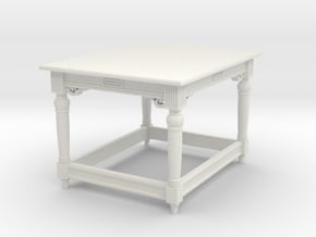 Table 03. 1:24 Scale in White Natural Versatile Plastic