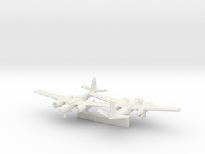A-26 Invader (WWII) in White Natural Versatile Plastic: 1:350