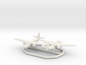 A-20 Havoc (WWII) in White Natural Versatile Plastic: 1:350