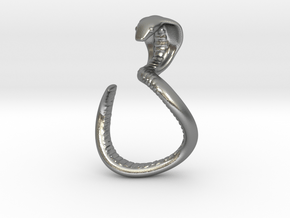 Snake Ring size 12 in Natural Silver