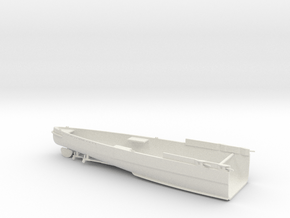 1/600 HMS Tiger (1916) Stern in White Natural Versatile Plastic