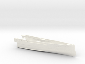 1/600 HMS Tiger (1916) Bow in White Smooth Versatile Plastic