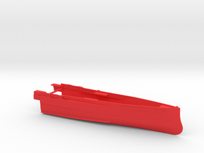 1/600 HMS Tiger (1916) Bow in Red Smooth Versatile Plastic