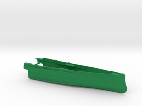 1/600 HMS Tiger (1916) Bow in Green Smooth Versatile Plastic