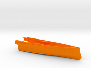 1/700 HMS Tiger (1916) Bow in Orange Smooth Versatile Plastic