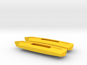 1/537 Miranda Class Concept Torpedo Pods in Yellow Smooth Versatile Plastic