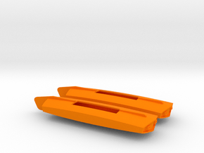 1/537 Miranda Class Concept Torpedo Pods in Orange Smooth Versatile Plastic