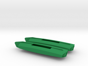 1/537 Miranda Class Concept Torpedo Pods in Green Smooth Versatile Plastic