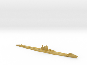 U-Boat WW1 1/350 scale in Tan Fine Detail Plastic