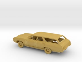 1/160 1969  Chevrolet Impala Station Wagon Kit in Tan Fine Detail Plastic