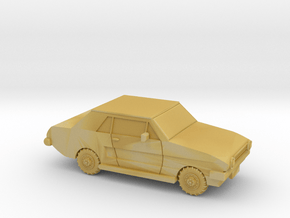 Hardtop Car in Tan Fine Detail Plastic