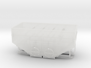 550 Bushel Wagon in Clear Ultra Fine Detail Plastic