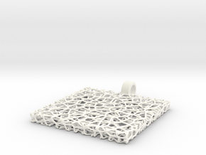 pretty square in White Smooth Versatile Plastic