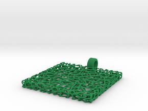 pretty square in Green Smooth Versatile Plastic
