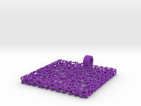 pretty square in Purple Smooth Versatile Plastic