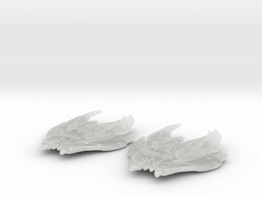 Nausicaan Marauder 1/7000 x2 in Clear Ultra Fine Detail Plastic