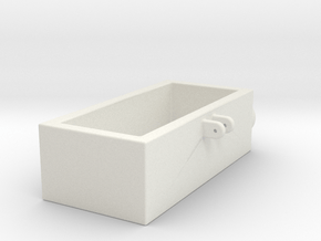 Pyle National Junction Box - Rectangular Body in White Natural Versatile Plastic