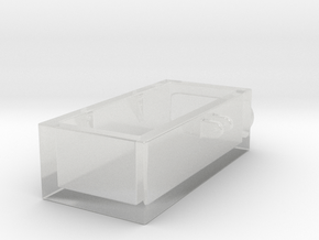 Pyle National Junction Box - Rectangular Body in Clear Ultra Fine Detail Plastic