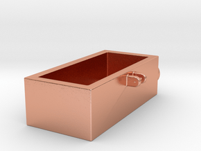 Pyle National Junction Box - Rectangular Body in Natural Copper