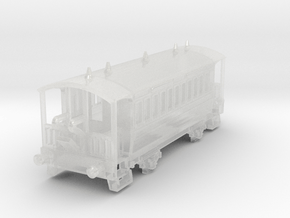 m-148-wisbech-tram-coach-1 in Clear Ultra Fine Detail Plastic