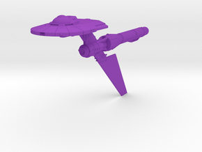 2500 Claymore class in Purple Smooth Versatile Plastic